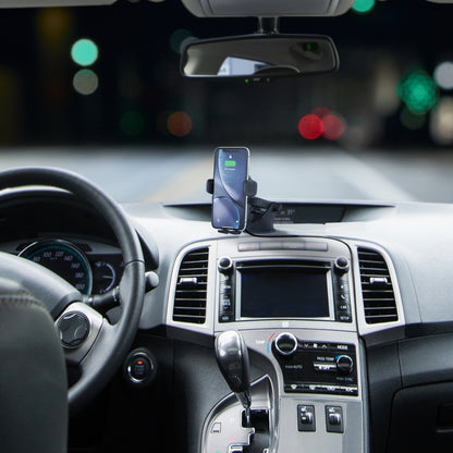 Iottie Easy One Touch Wireless 2 Dash/Windshield Mount 7.5W/10W Black