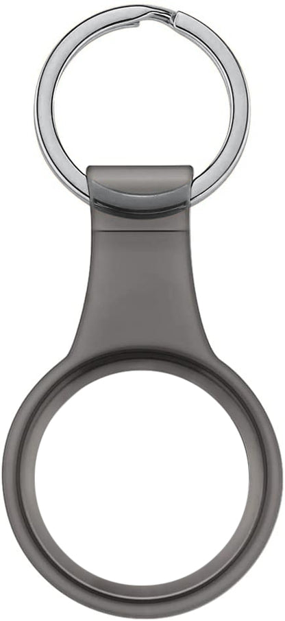 Xccess Tpu Airtag Keychain Transparent Black