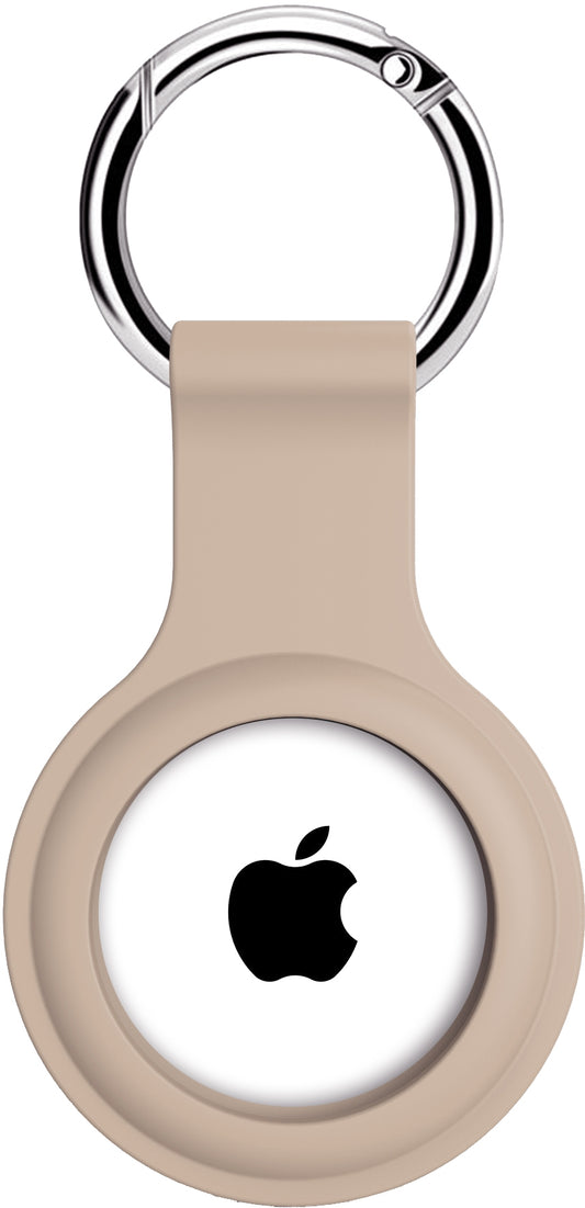 Xccess Silicon Airtag Keychain Pink Sand