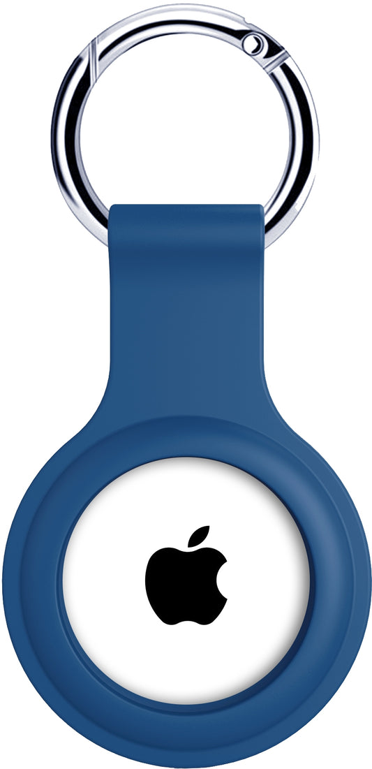 Xccess Silicon Airtag Keychain Lake Blue