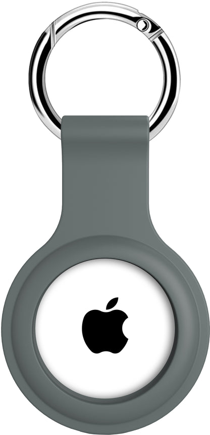 Xccess Silicon Airtag Keychain Advanced Ash