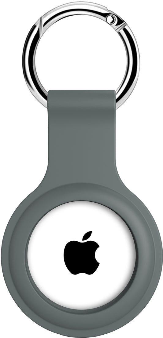 Xccess Silicon Airtag Keychain Advanced Ash