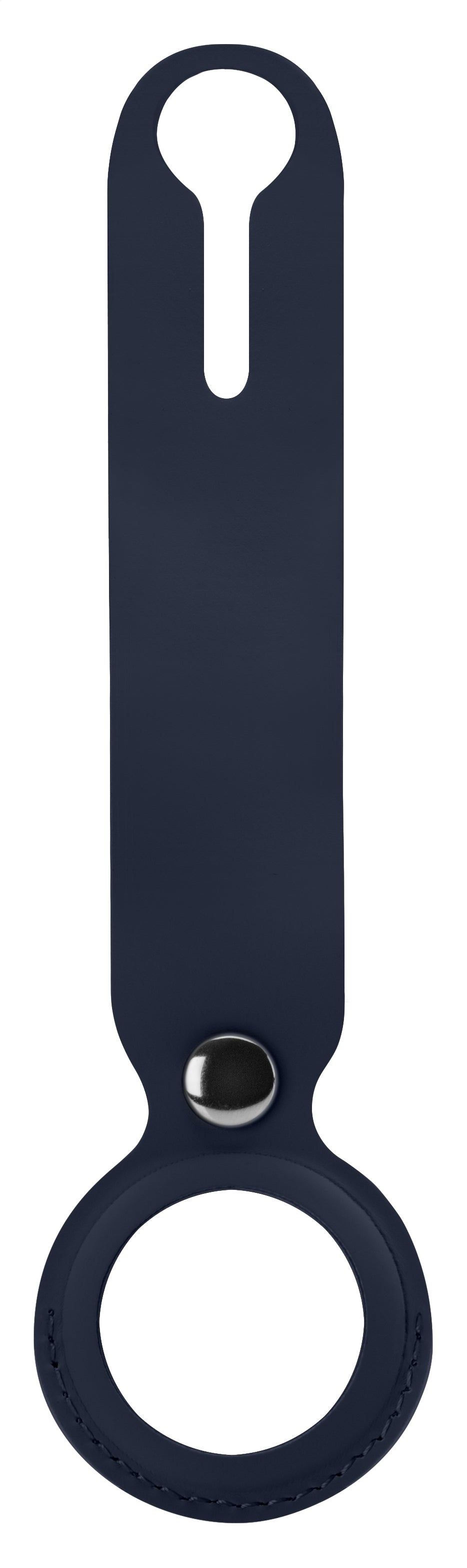 Xccess Pu Leather Airtag Loop Dark Blue