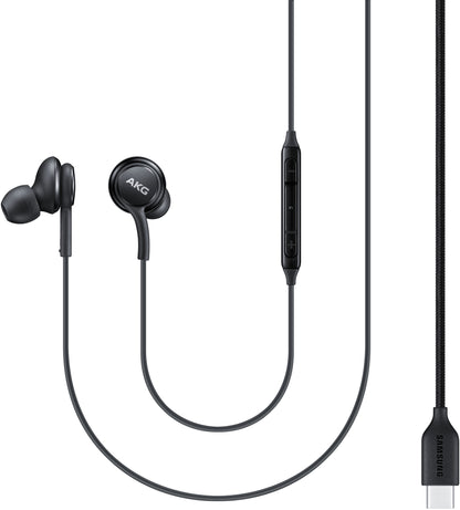 Samsung Eo-Ic100Bbegeu Samsung In-Ear Tuned By Akg Usb-C Stereo Headset Black Bulk