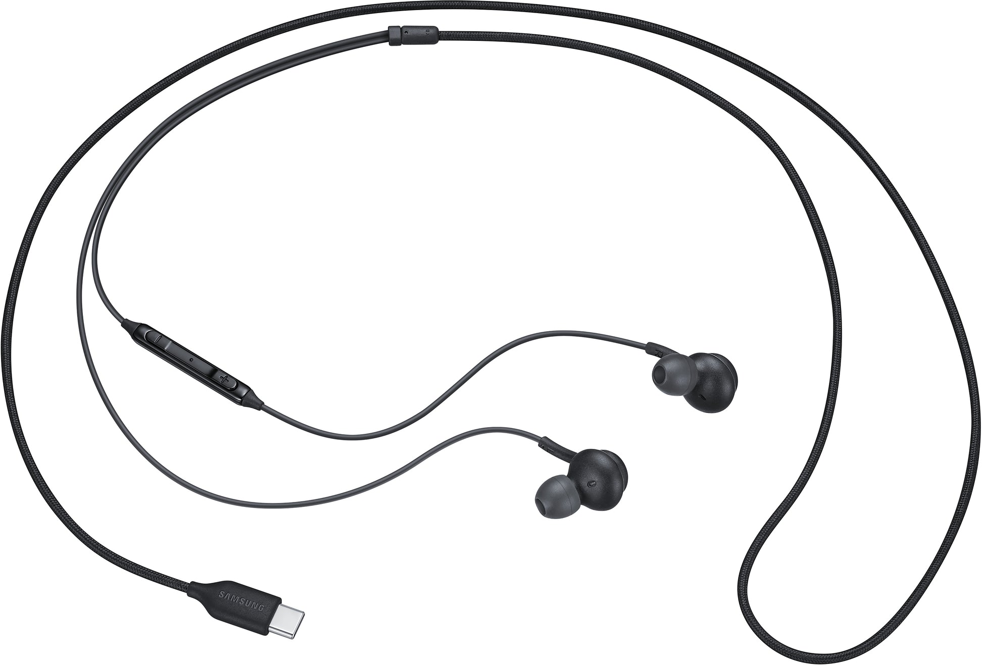 Samsung Eo-Ic100Bbegeu Samsung In-Ear Tuned By Akg Usb-C Stereo Headset Black Bulk
