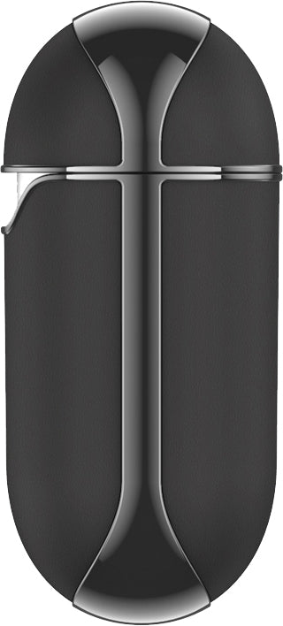 Valenta Leather Snap Case Apple Airpods Gen 1/2 Black