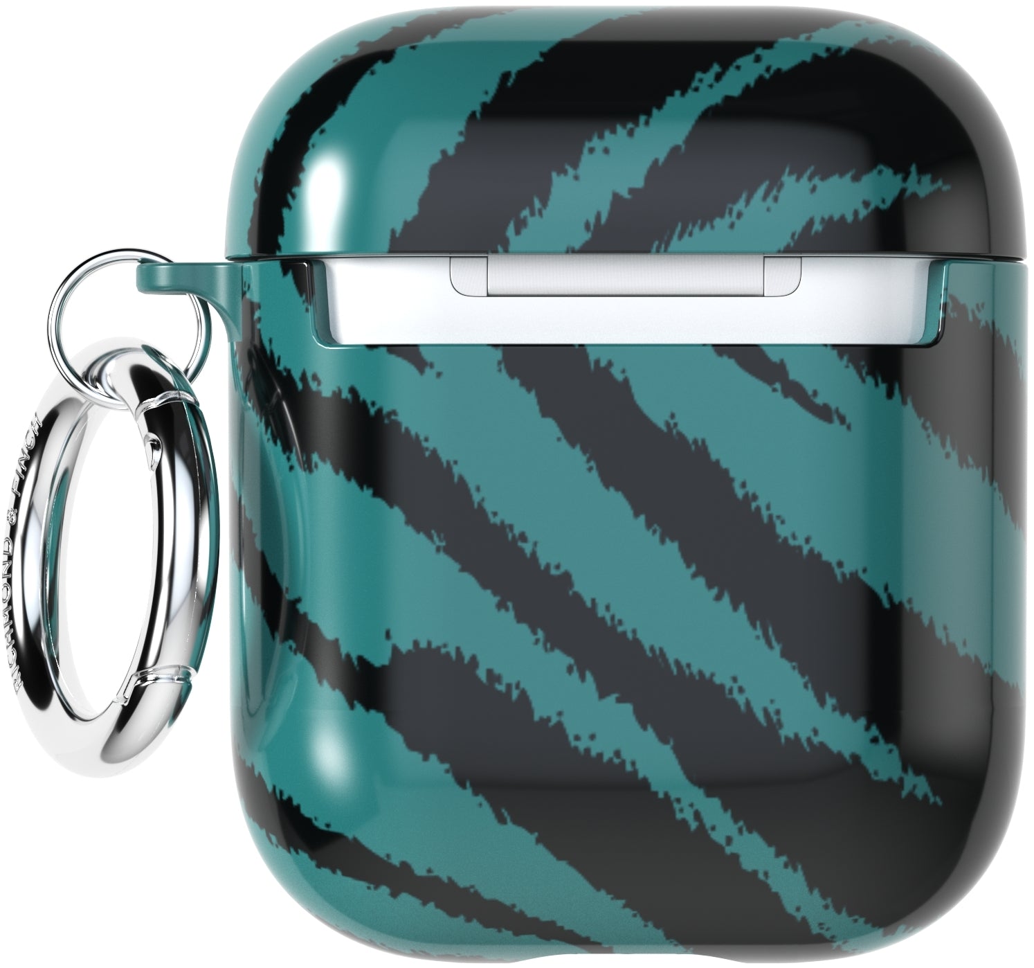 Richmond & Finch Freedom Series Apple Airpod Emerald Zebra