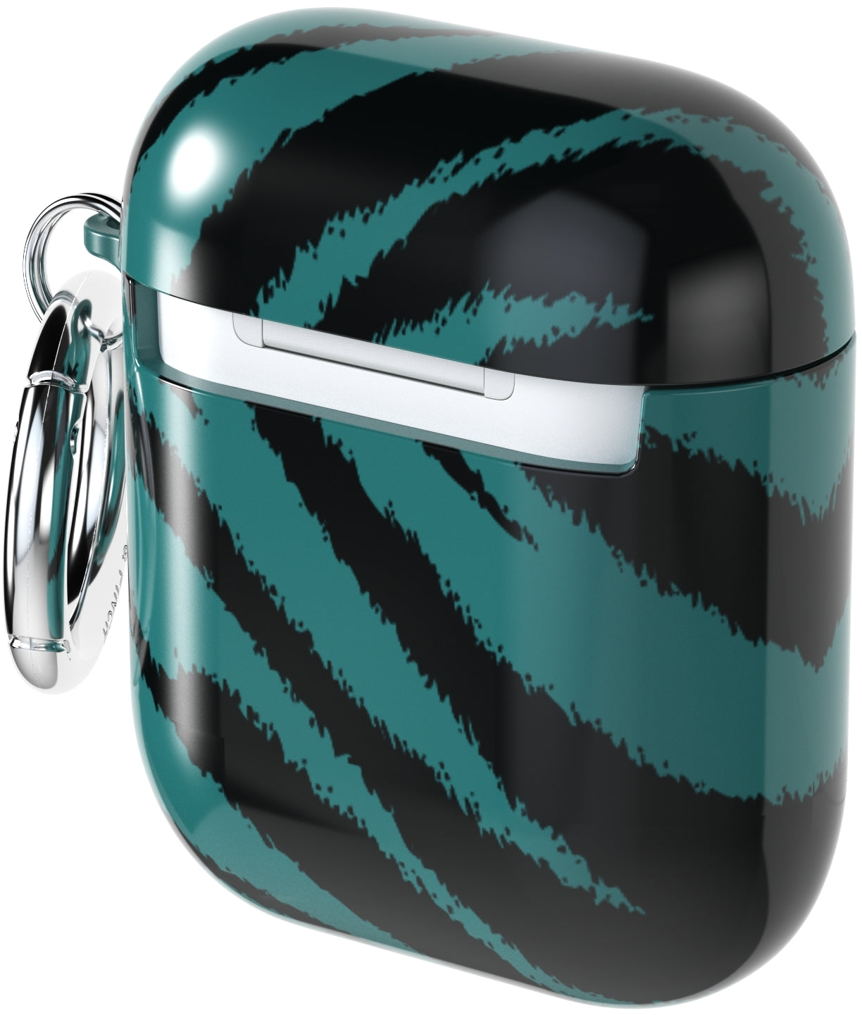Richmond & Finch Freedom Series Apple Airpod Emerald Zebra