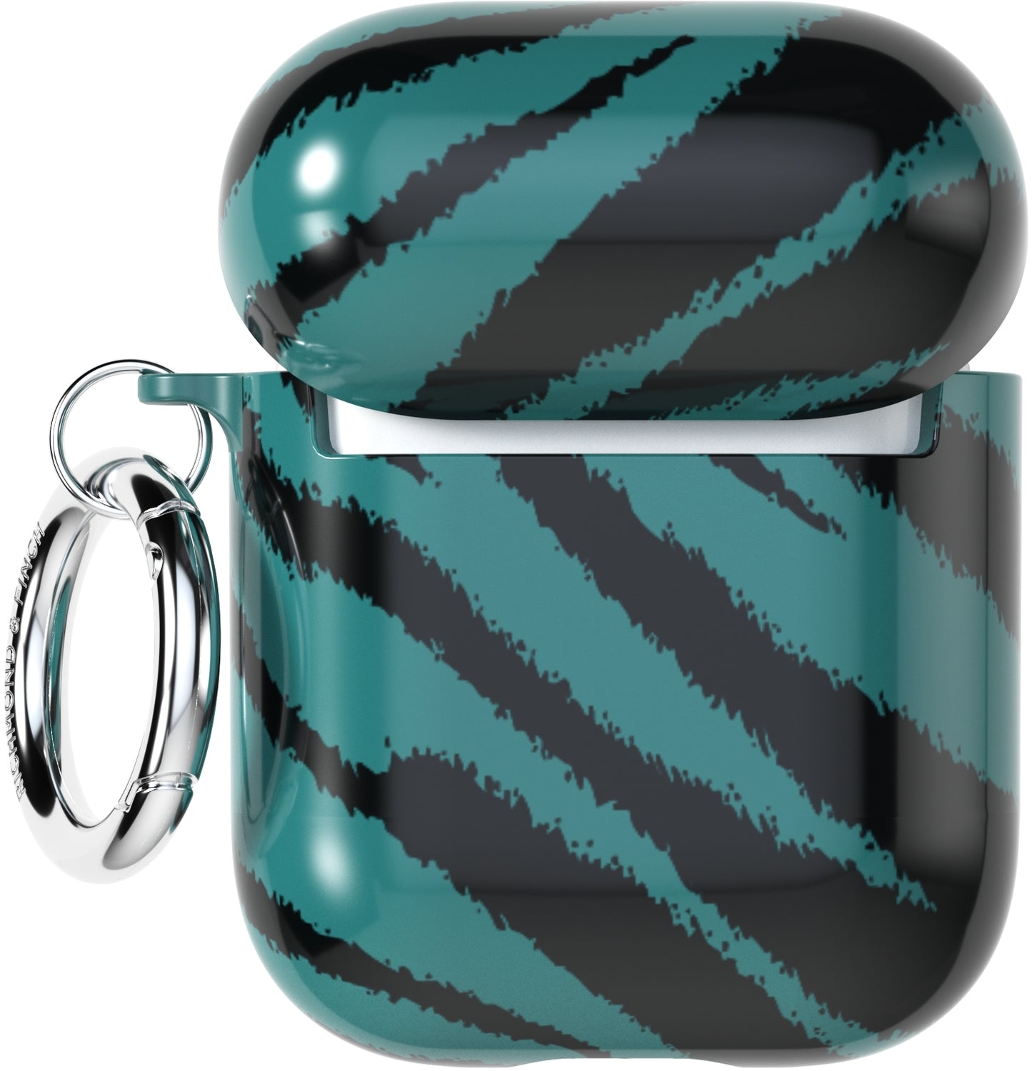 Richmond & Finch Freedom Series Apple Airpod Emerald Zebra