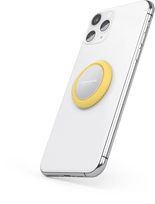 Vonmählen Backflip Signature Phone Grip + Magnetic Dot Vanilla Cream