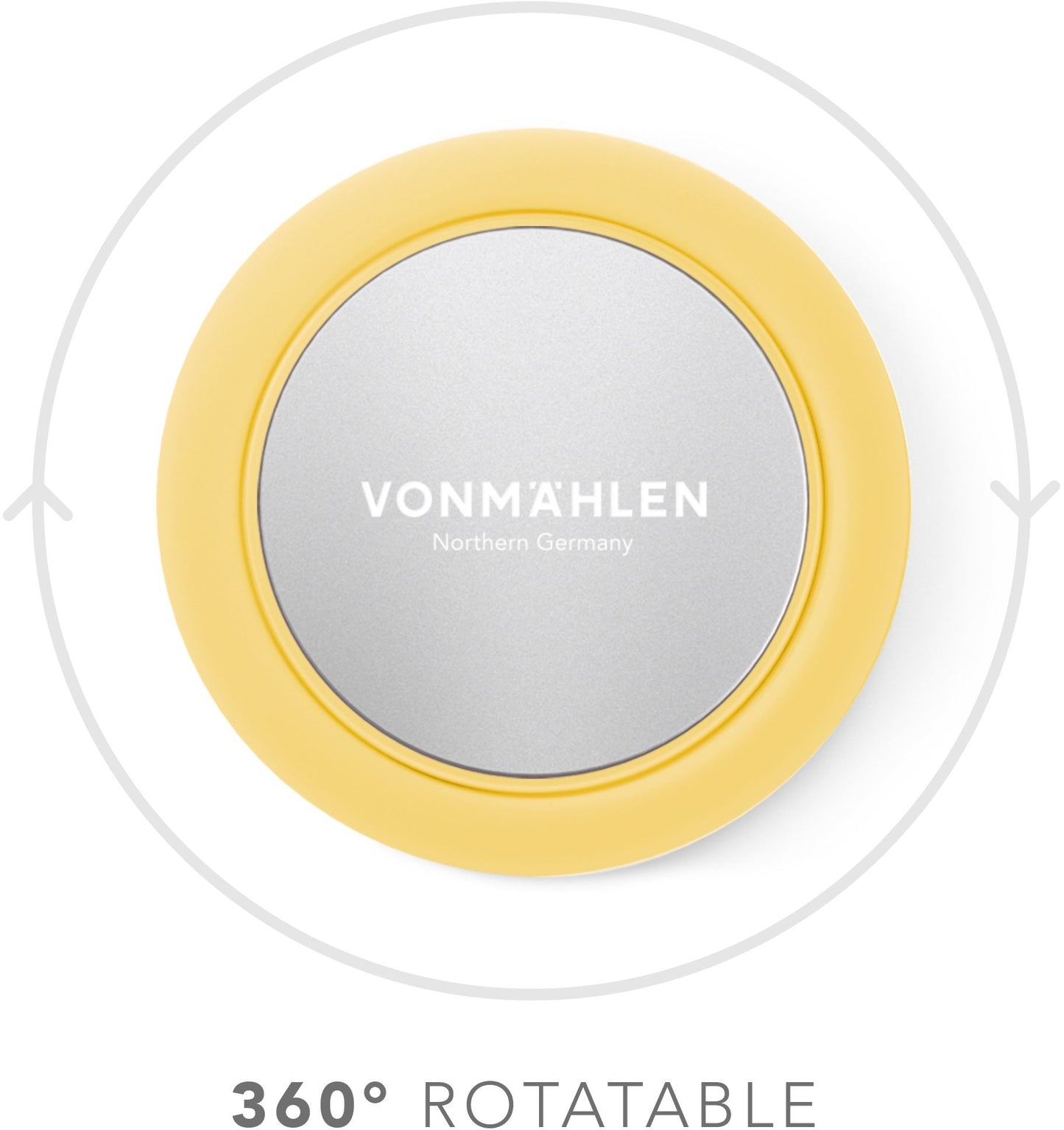 Vonmählen Backflip Signature Phone Grip + Magnetic Dot Vanilla Cream