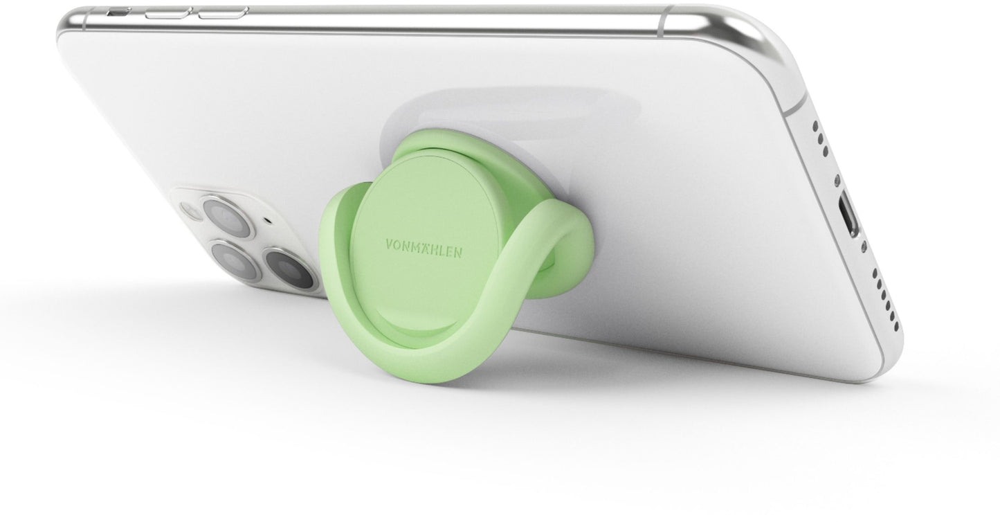 Vonmählen Backflip Signature Phone Grip + Magnetic Dot Fresh Mint