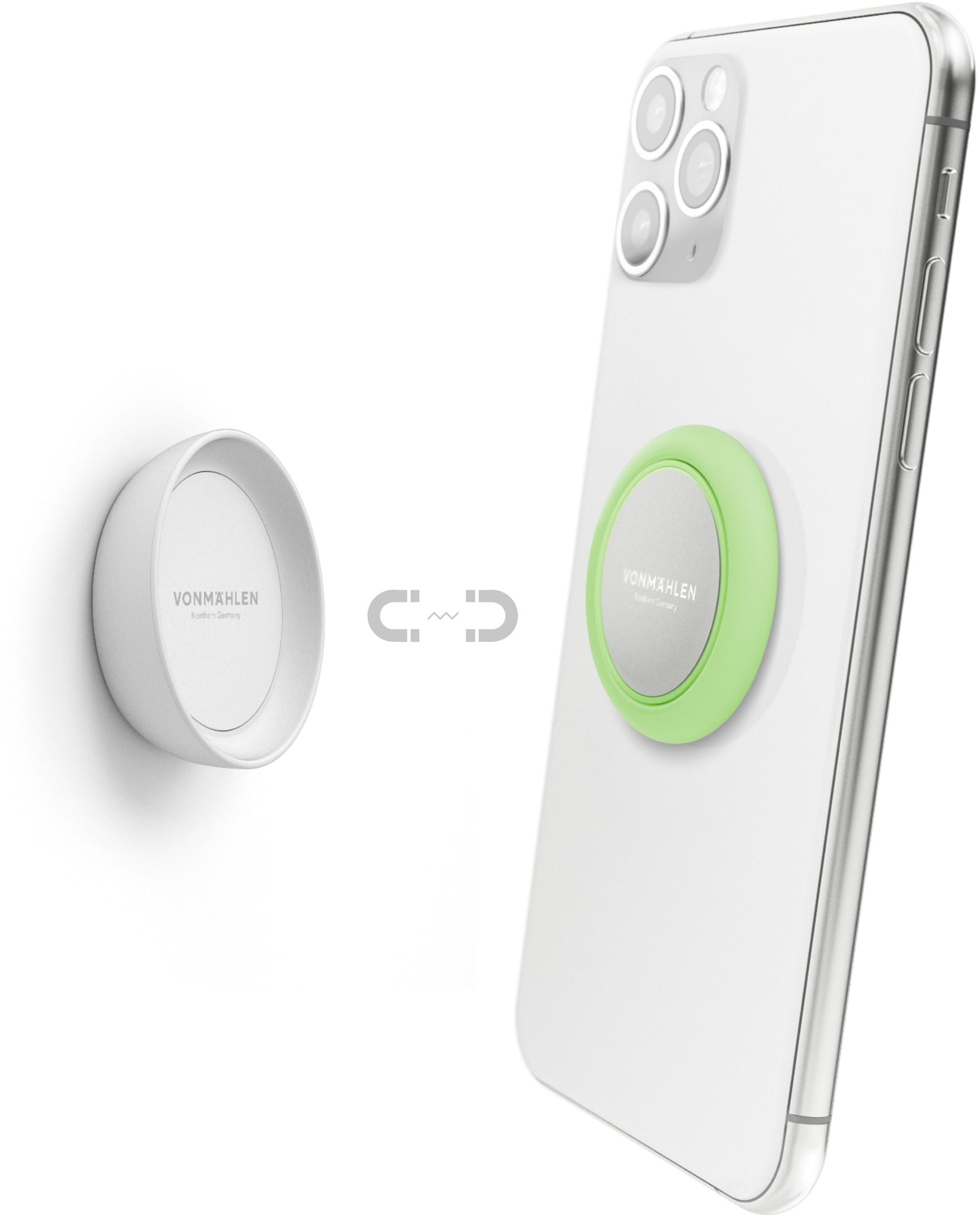 Vonmählen Backflip Signature Phone Grip + Magnetic Dot Fresh Mint