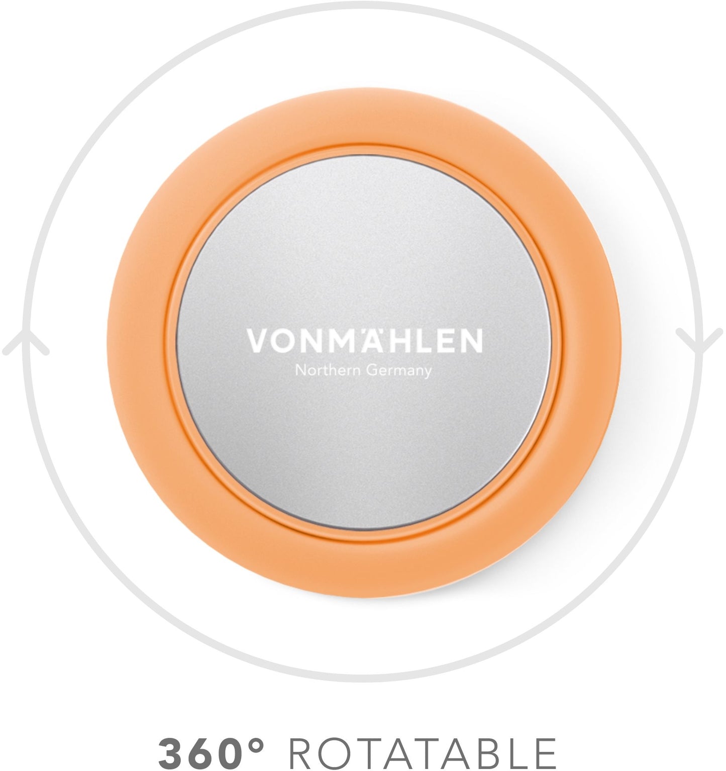 Vonmählen Backflip Signature Phone Grip + Magnetic Dot Peach