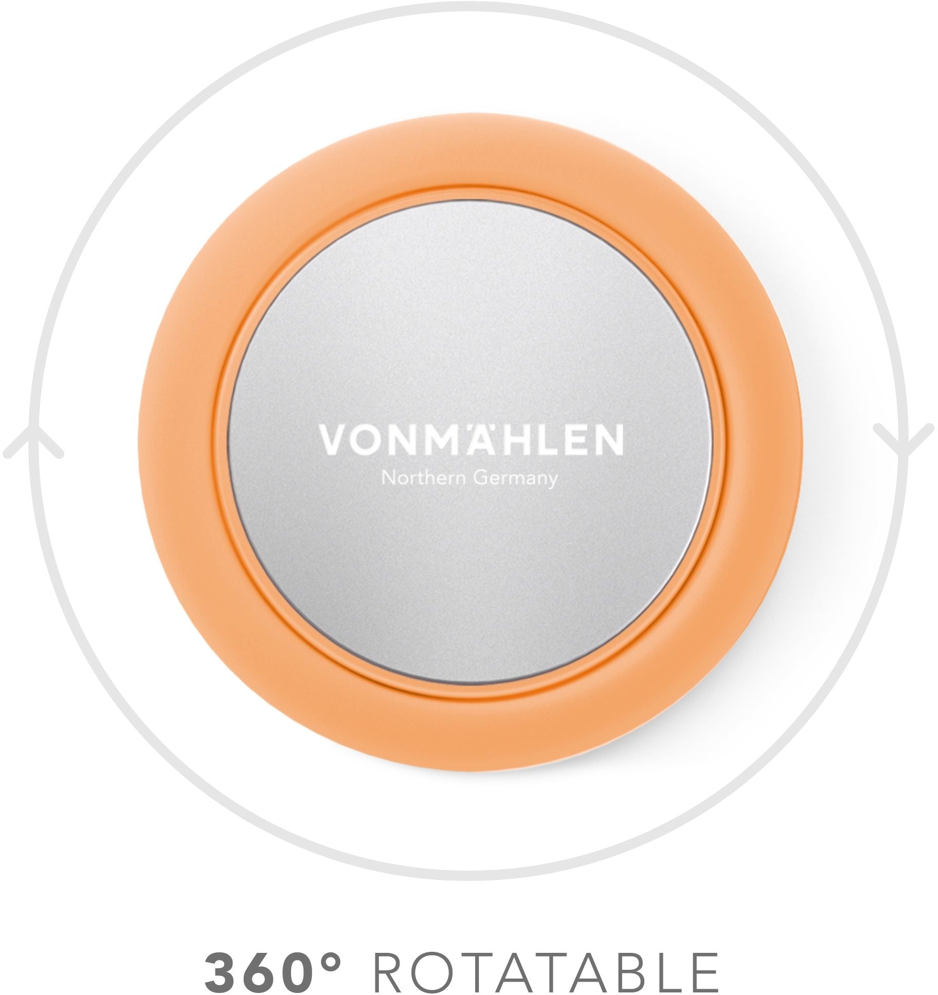 Vonmählen Backflip Signature Phone Grip + Magnetic Dot Peach