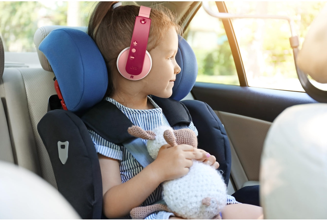 Jvc Ha-Kd10W Jvc Kids Tinyphones Wireless Headphone Pink