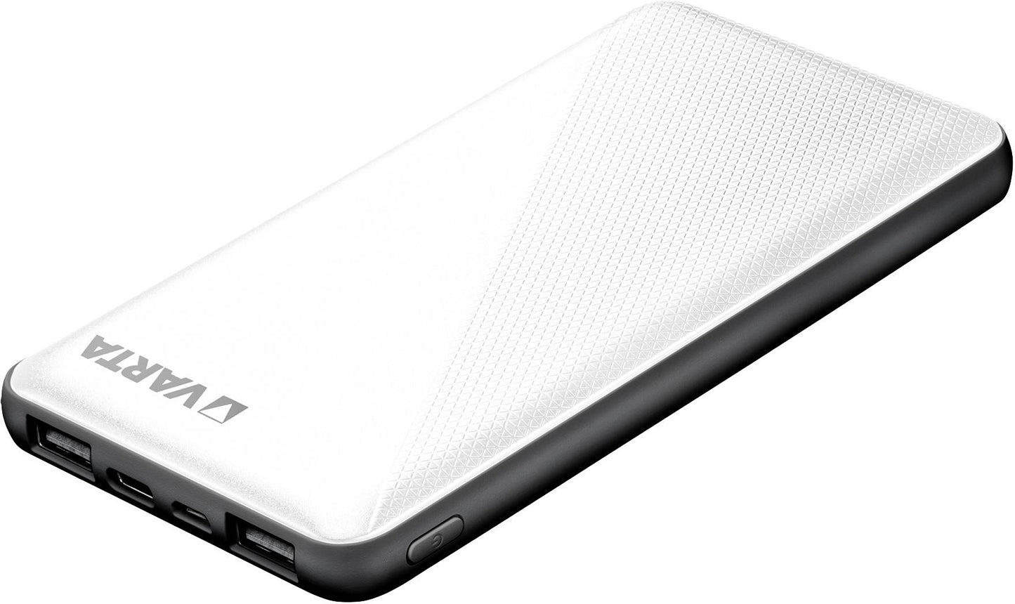 Varta Portable Power Bank Energy 10.000 Mah 15W White