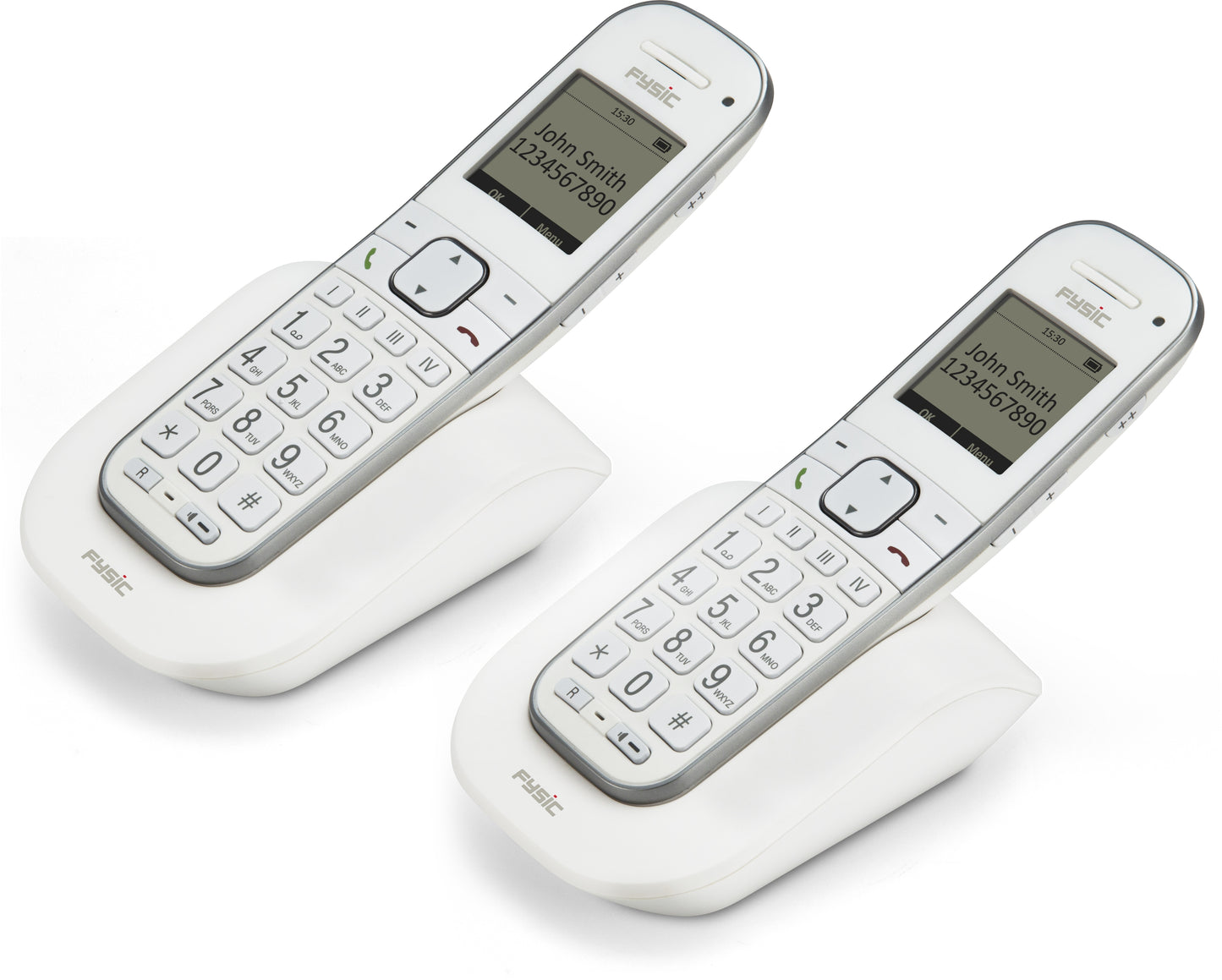 Fysic Fx-9000 Fysic Big Button Senioren Dect-Telefoon Duo White