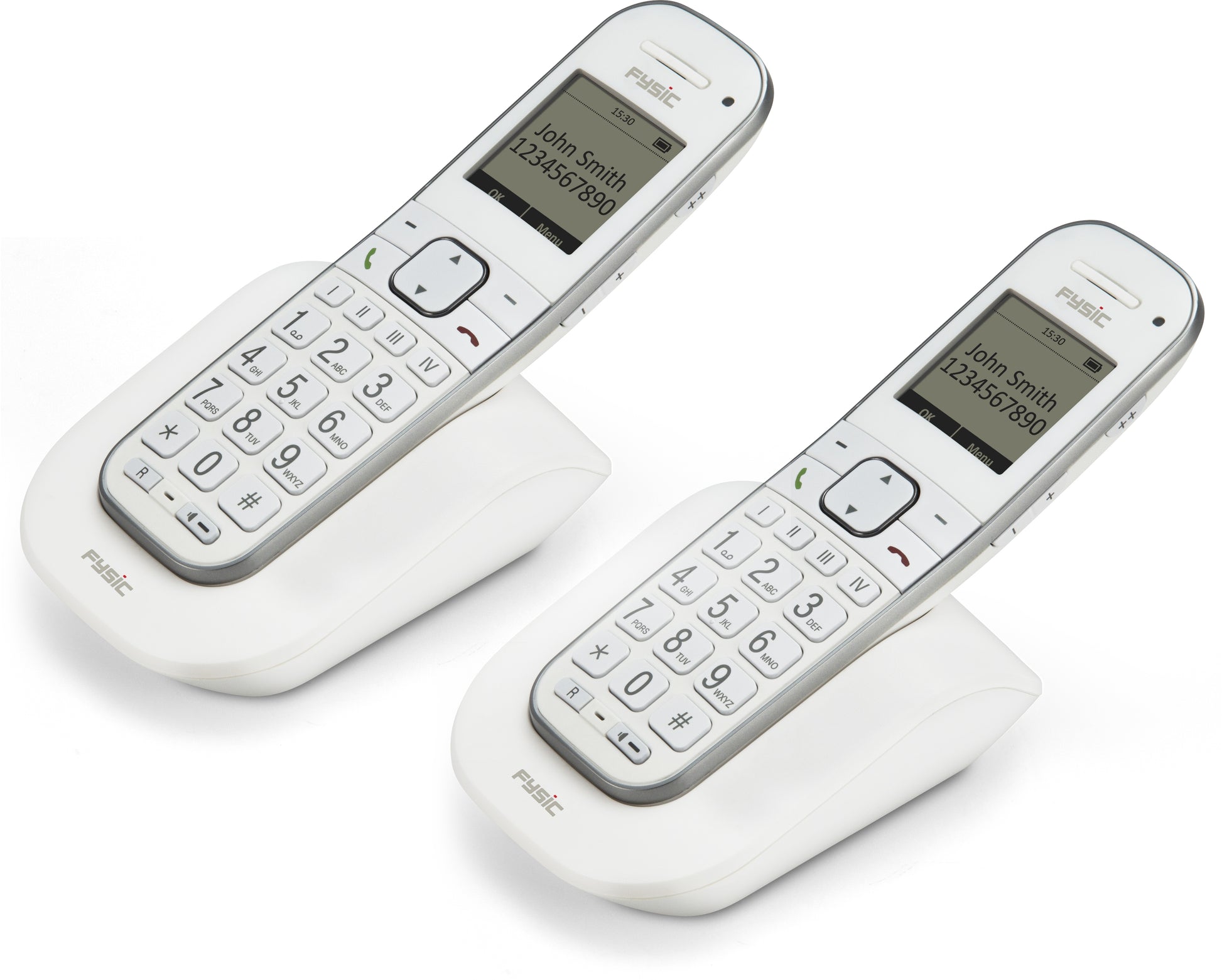 Fysic Fx-9000 Fysic Big Button Senioren Dect-Telefoon Duo White
