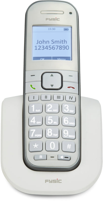 Fysic Fx-9000 Fysic Big Button Senioren Dect-Telefoon Duo White