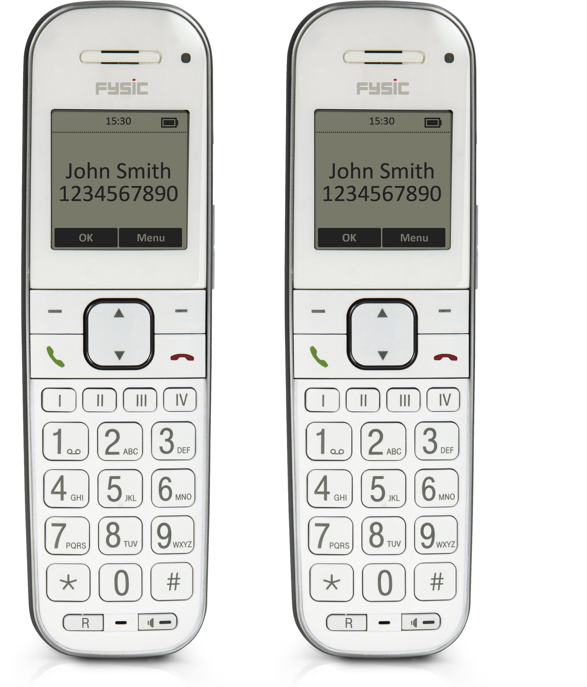 Fysic Fx-9000 Fysic Big Button Senioren Dect-Telefoon Duo White