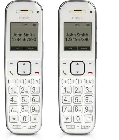 Fysic Fx-9000 Fysic Big Button Senioren Dect-Telefoon Duo White