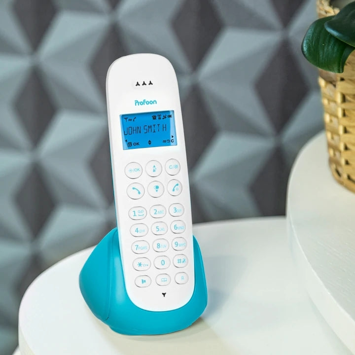 Profoon Pdx-300Bw Profoon Dect Telefoon White/Blue