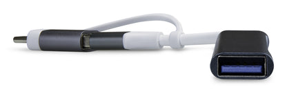 Xccess Usb-C Multi-Hub To 4 Usb Grey