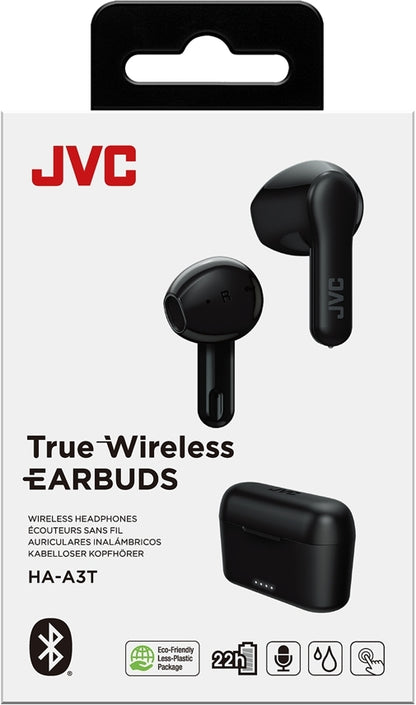 Jvc Ha-A3T Jvc True Wireless Bluetooth Stereo Headset Black