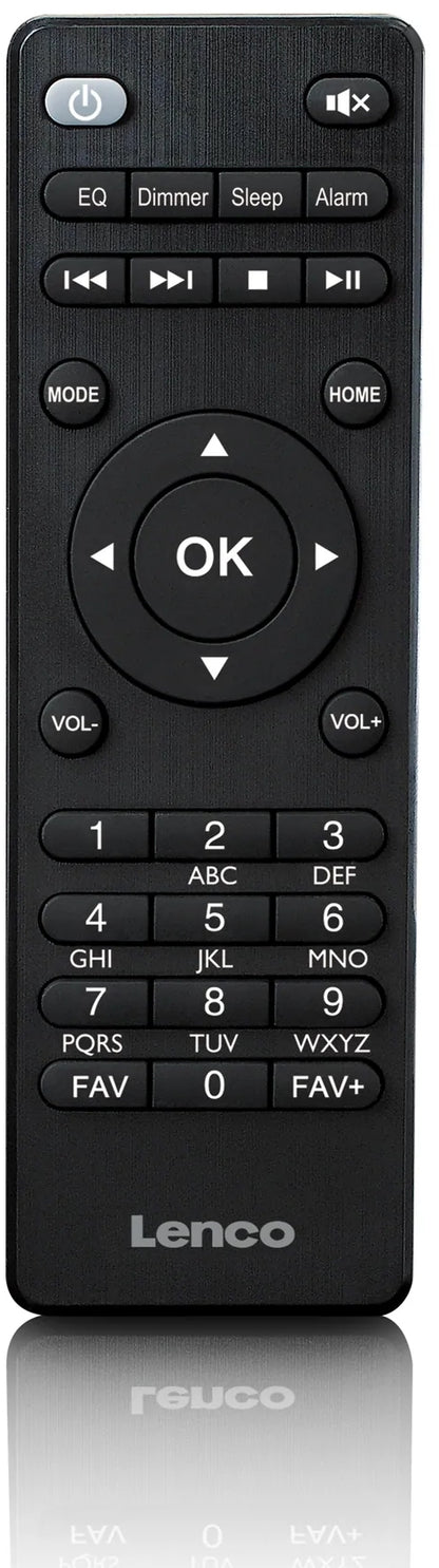 Lenco Dir-141Bk Lenco Internet Dab+ Bluetooth Radio Black/Silver
