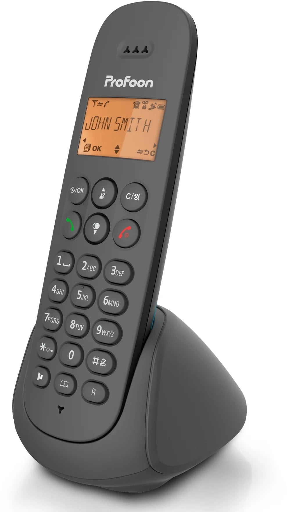 Profoon Pdx620 Profoon Duo Dect Telefoon Antraciet