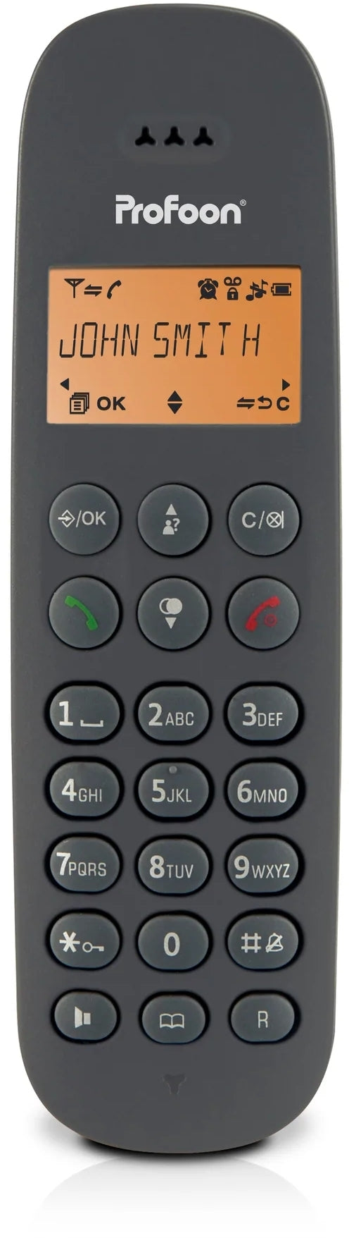 Profoon Pdx620 Profoon Duo Dect Telefoon Antraciet