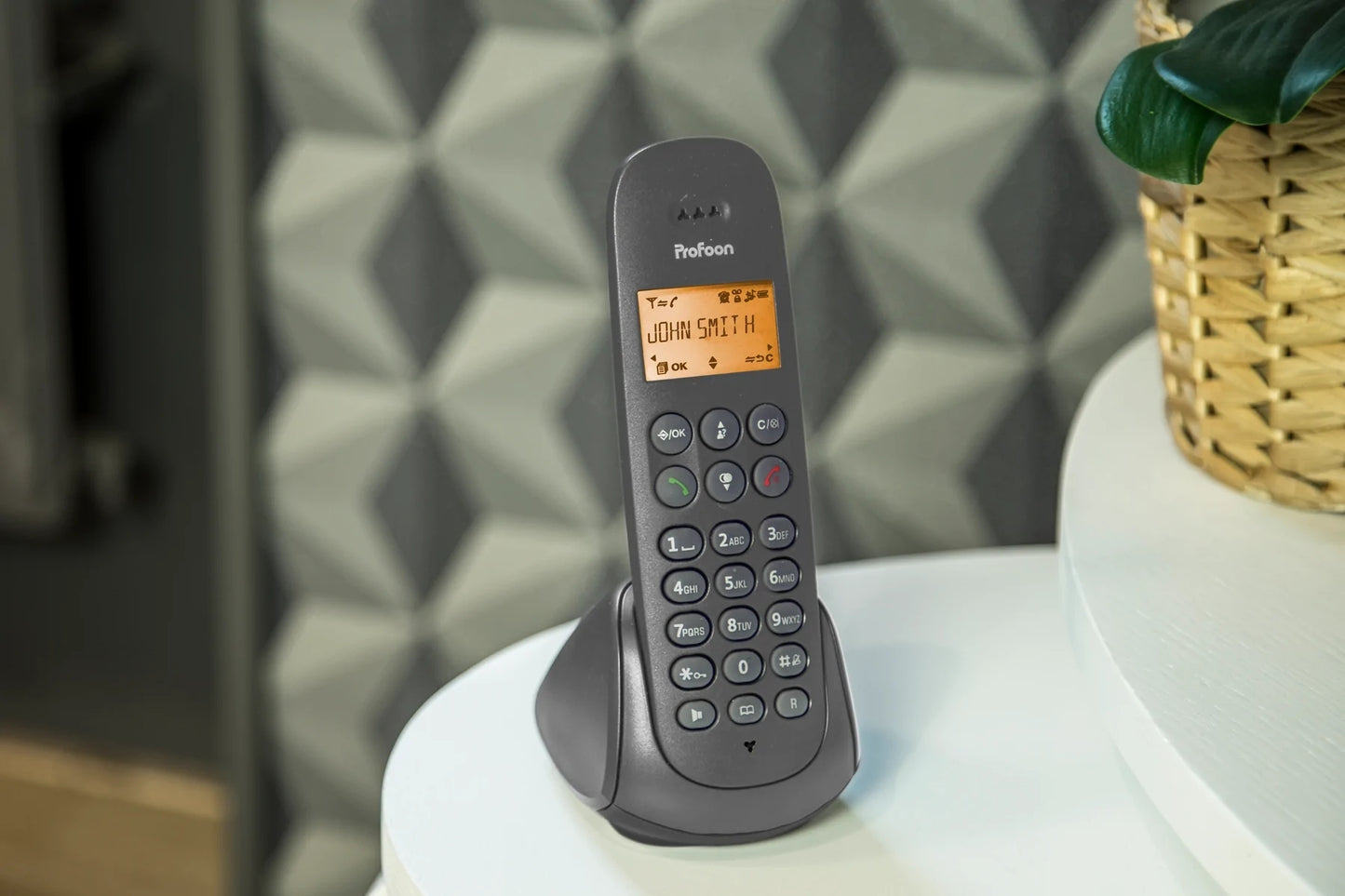Profoon Pdx620 Profoon Duo Dect Telefoon Antraciet