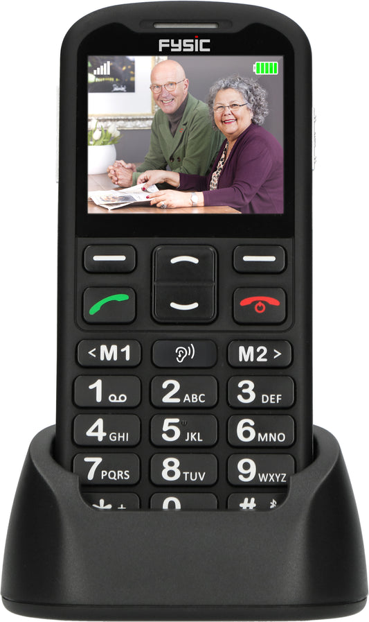 Fysic F10 Fysic Big Button Gsm 4G Black