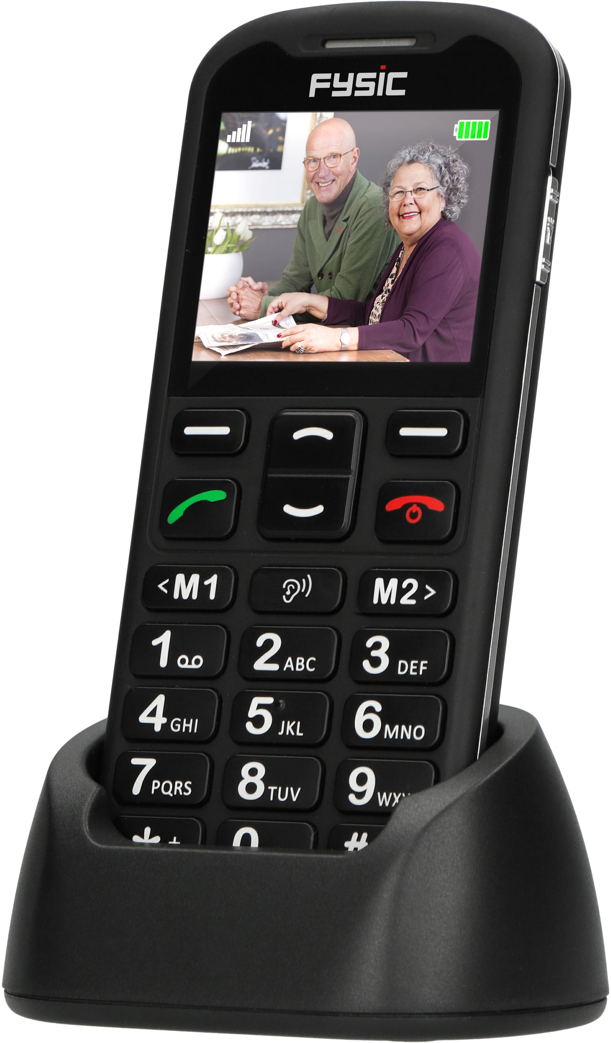 Fysic F10 Fysic Big Button Gsm 4G Black