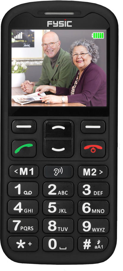 Fysic F10 Fysic Big Button Gsm 4G Black