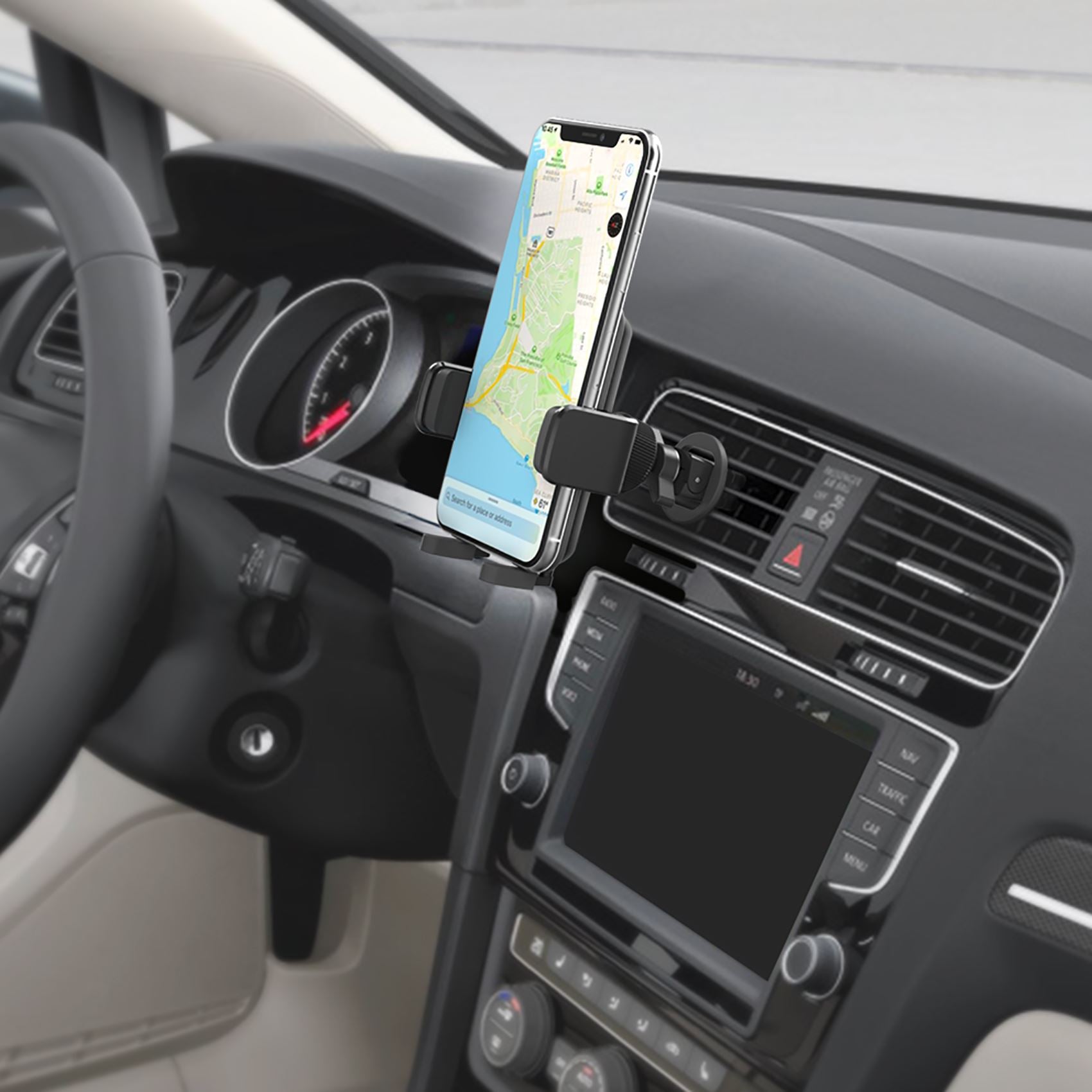 Celly Mountventplus Universal Car Holder Black