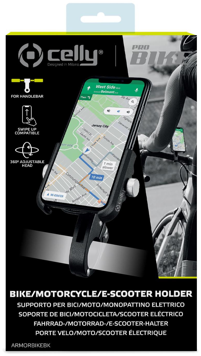 Celly Armorbike Universal Bike Holder Black