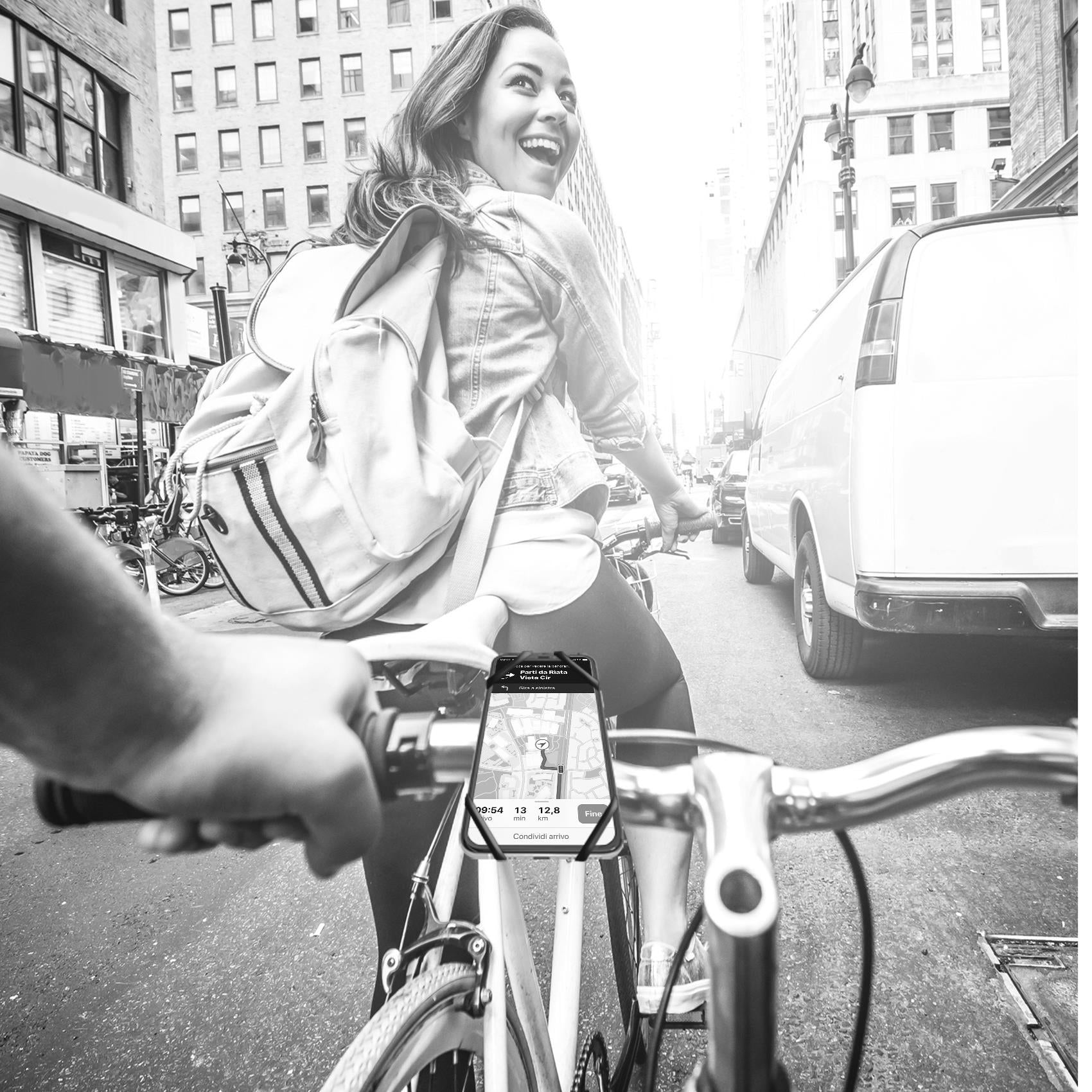 Celly Swipebike Universal Bike Holder Black