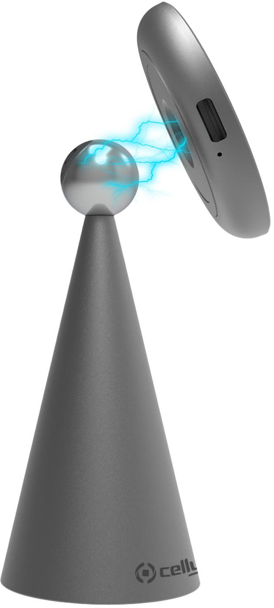 Celly Magstandcharge Magsafe Wireless Charger Holder Grey