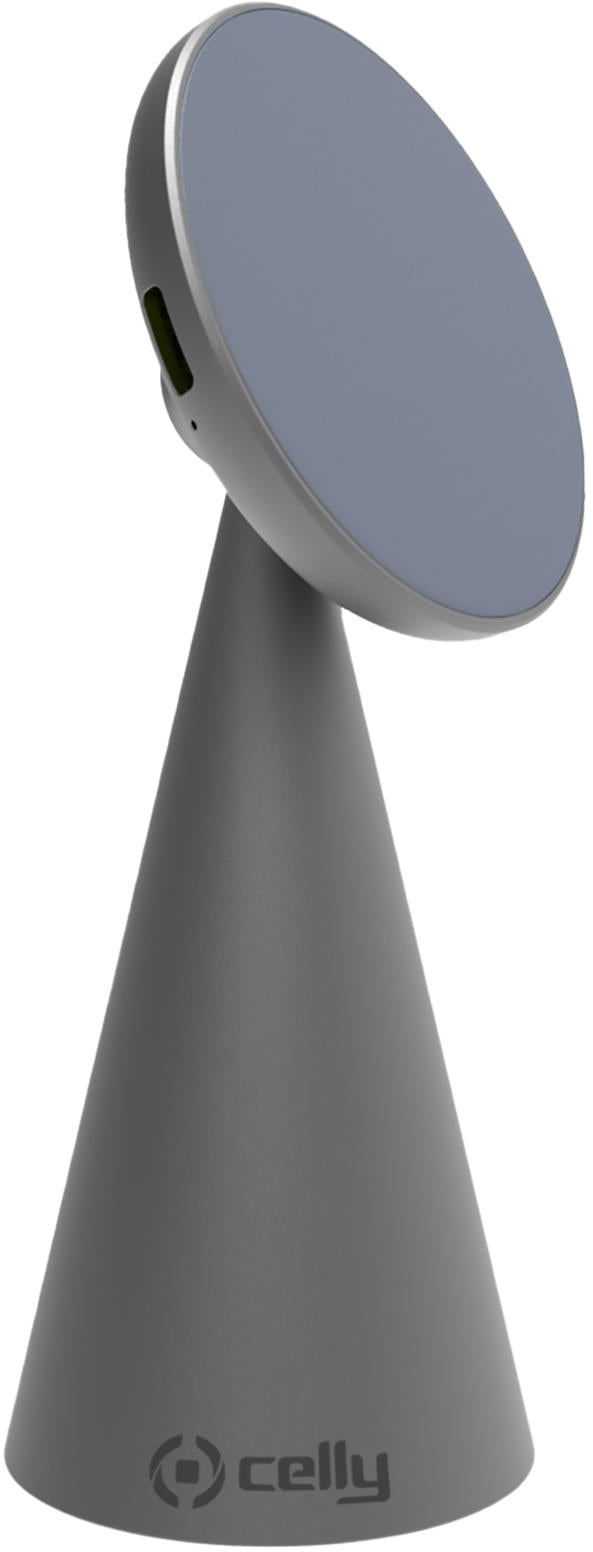 Celly Magstandcharge Magsafe Wireless Charger Holder Grey