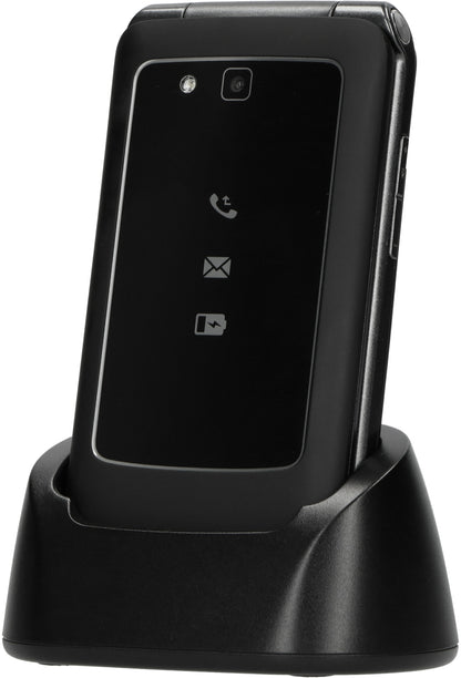Fysic F15 Fysic Big Button Klap Gsm 4G Black Actie Pakket 5+1 Gratis