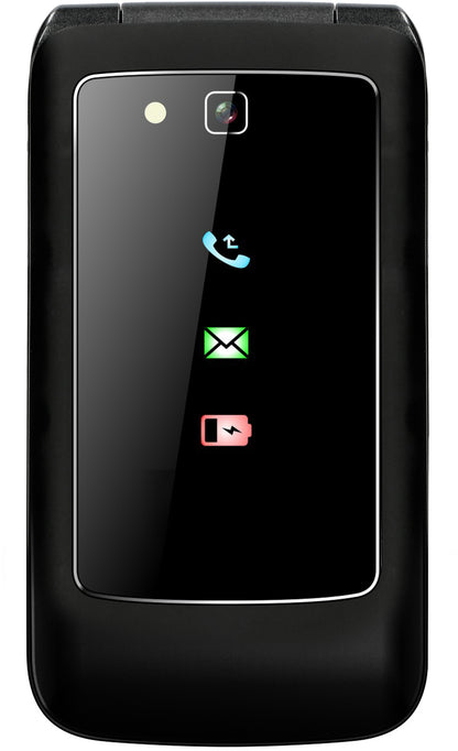 Fysic F15 Fysic Big Button Klap Gsm 4G Black Actie Pakket 5+1 Gratis