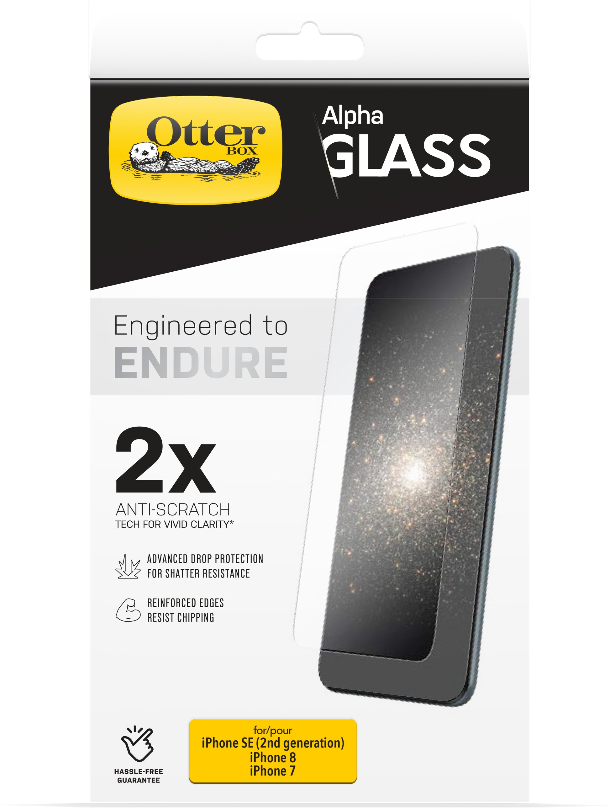 Otterbox Alpha Glass Screen Protector Apple Iphone 7/8/Se (2020/2022)