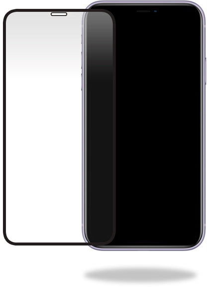 Mobilize Privacy Glass Screen Protector - Black Frame - For Apple Iphone Xr/11