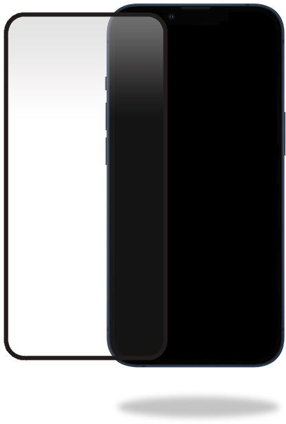 Mobilize Privacy Glass Screen Protector - Black Frame - For Apple Iphone 13/13 Pro/14