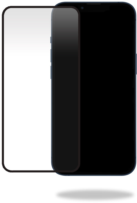 Mobilize Privacy Glass Screen Protector - Black Frame - For Apple Iphone 13/13 Pro/14