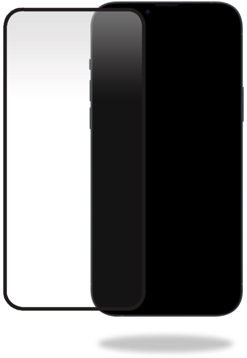 Mobilize Privacy Glass Screen Protector - Black Frame - For Apple Iphone 13 Pro Max/14 Plus
