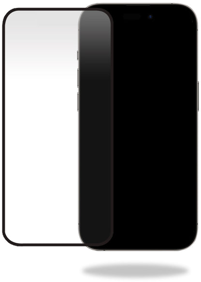 Mobilize Privacy Glass Screen Protector - Black Frame - For Apple Iphone 14 Pro