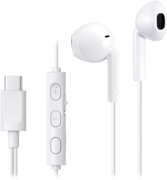 Jvc Ha-Fr17Uc Jvc In-Ear Usb-C Stereo Headset + Remote White